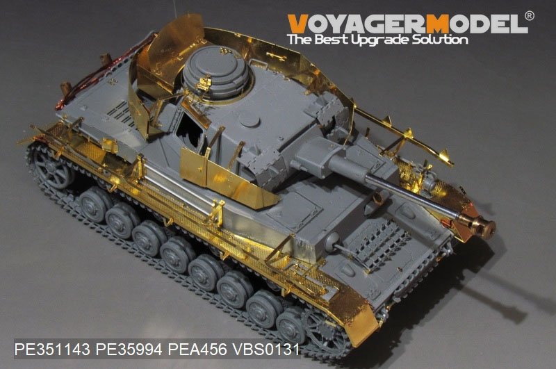 Maquette Voyager PE351143 Char allemand Pz.Kpfw.IV Ausf.J Basic de la Seconde Guerre mondiale pour BORDER BT-006 au 1/35 – Bild 5