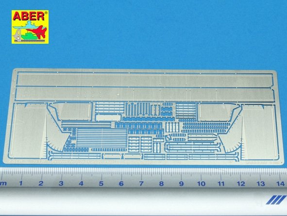 Aber 35137 Char moyen soviétique T-34/76 modèle de 1940 partie 2 ailes (DRA) (1/35) – image 2