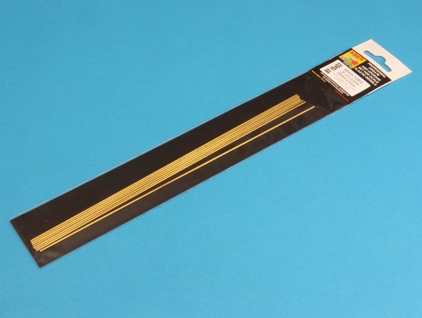 Tubes en laiton Aber BT15X02 1,50 x 0,20 mm longueur 250 mm x 4 pièces. 