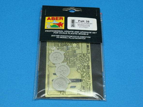 Aber 35096 PaK38 Canon antichar allemand de 5 cm (DRA) (1/35) – immagine 3