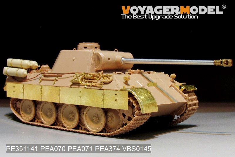 Voyager Model PE351141 WWII German Panther D w/&amp;quot;Stadtgas&amp;quot; Fuel Tanks Basic For TAMIYA 35345 1/35 – zdjęcie 2