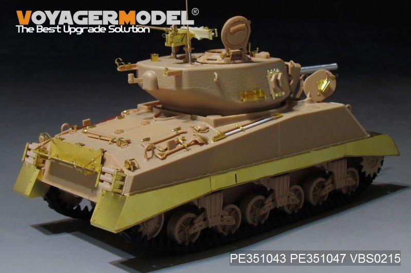 Maquette Voyager PE351043 Char d&amp;#39;assaut américain M4A3E2 JUMBO de base (pour MENG TS-045) 1/35 – image 3