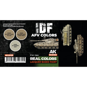 AK Interactive RCS133 IDF AFV Couleurs 3x17ml – immagine 2