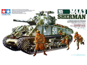 Tamiya 35251 M4A3 Sherman Obusier de 105 mm (1/35)
