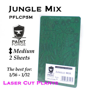 Paint Forge PFLCP5M Plantes découpées au laser, ensemble jungle 5M
