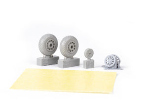 Roues Eduard 648987 P-51B / C à bande de roulement ovale EDUARD 1/48 – immagine 4