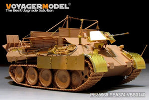 Modèle Voyager PE35969 Bergepanther Ausf.A allemand de la Seconde Guerre mondiale (type ancien, porte-outils Panther A) de base pour MENG SS-015 1/35 – Bild 4