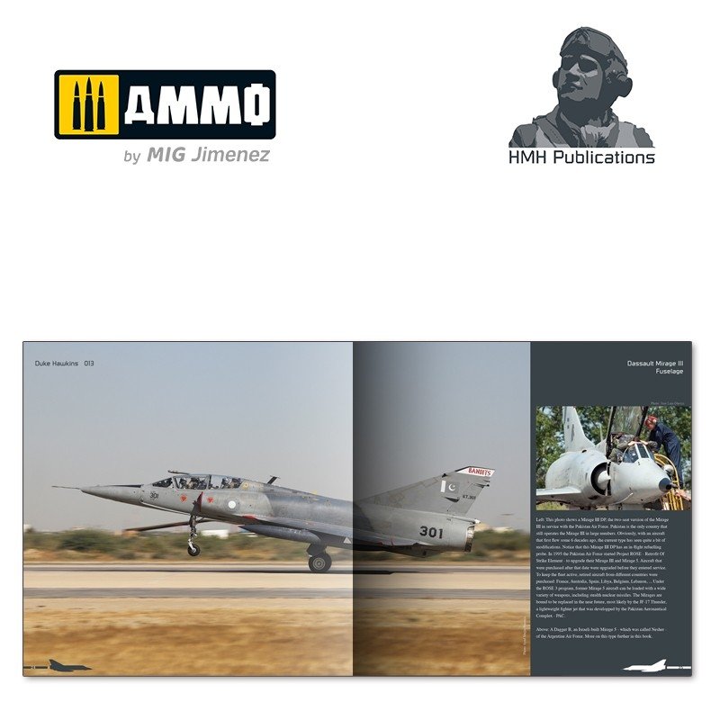 Publications HMH DH-013 Mirage III (Version anglaise) – immagine 4