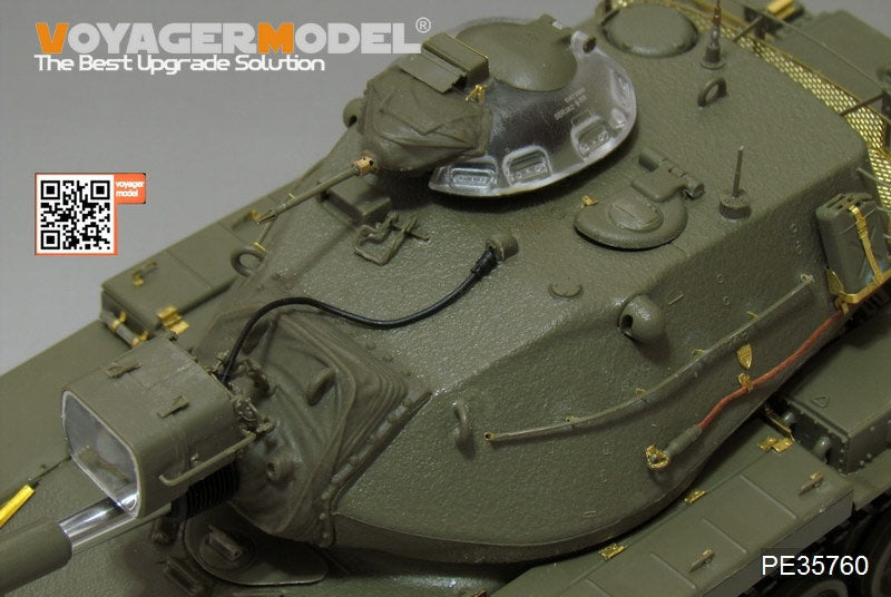 Maquette Voyager PE35760 Char de combat principal américain moderne M60A1 pour AFV 35060, échelle 1/35 – image 4