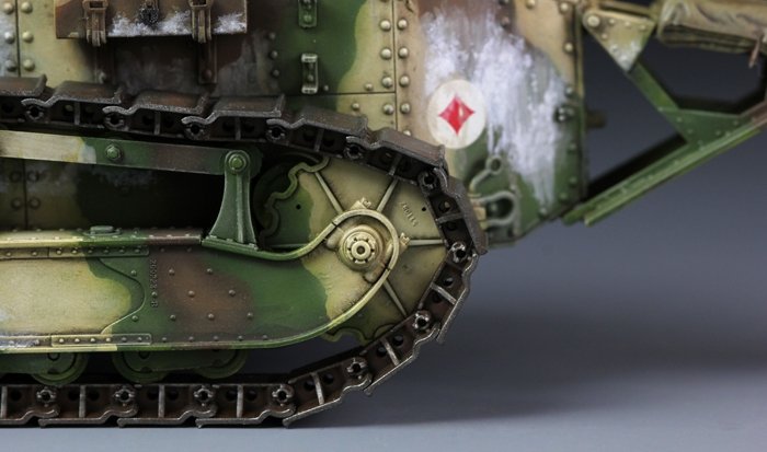 Maquette Meng Models TS-008 Char léger français FT-17 (tourelle moulée) (1/35) – image 6