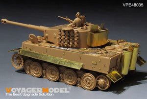 Maquette Voyager VPE48035 Char Tiger I allemand de la Seconde Guerre mondiale, production tardive, pour Tamiya 32575, échelle 1/48 – Bild 7