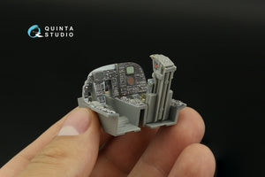 Intérieur imprimé en 3D et coloré sur papier décalcomanie Quinta Studio QD48394 A-6E TRAM (Kinetic) 1/48  – image 7