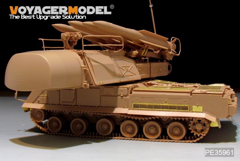 Kit de modernisation Voyager Model PE35961 pour système de missiles de défense aérienne russe moderne 9K37M1 BUK, compatible avec le modèle MENG SS-014 au 1/35 – Bild 12