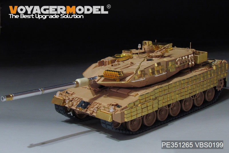 Maquette Voyager PE351265 Char de combat principal allemand Leopard 2A5/A6 moderne Ukraine Basic pour RFM 5103 1/35 – immagine 2