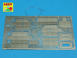 Aber 35A109 Caisses de rangement et équipement supplémentaire pour char allemand Pz.Kpfw. 38 (t) (1/35)