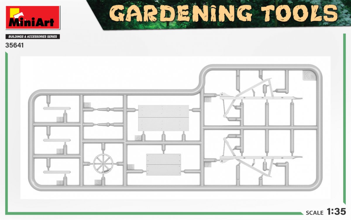 MiniArt 35641 OUTILS DE JARDINAGE 1/35  – immagine 4