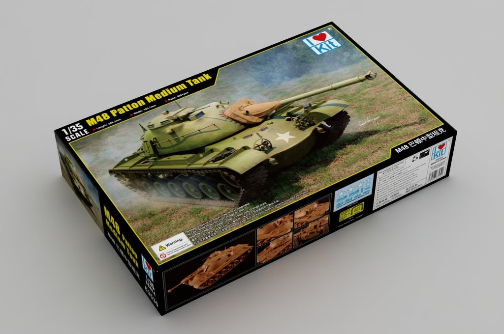 J&amp;#39;adore le kit 63530 M48 Patton au 1/35 – immagine 2