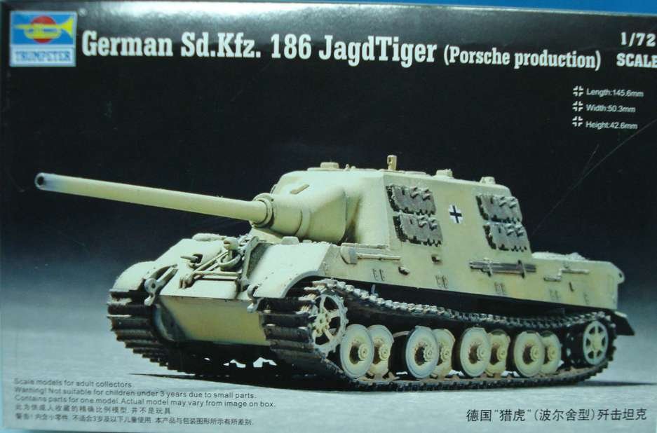 Trumpeter 07273 Jagdtiger (P) (1/72) 