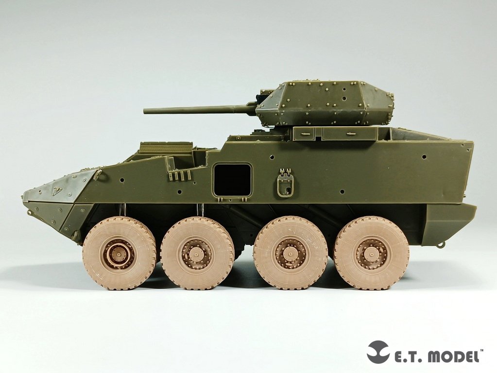 Roues de route lestées ET Model P35-112 US ARMY M1296 « Dragoon » ICV (impression 3D) pour maquette AFV Club au 1/35 – immagine 10