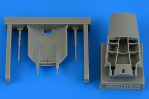 Aires 4878 Harrier T2/T4/T8 aérofrein 1/48 Kinetic