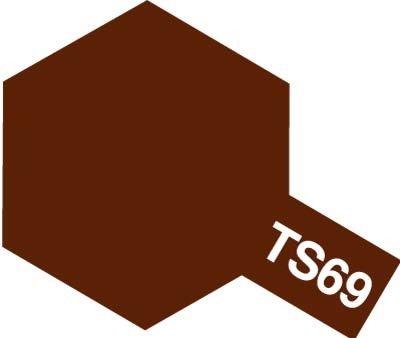 Tamiya TS69 Linoléum Brun foncé (85069)