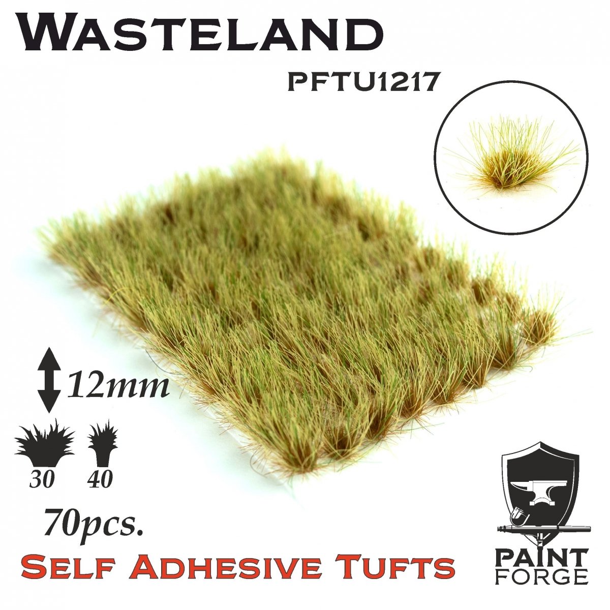 Paint Forge PFTU1217 Paint Forge WASTELAND TUFTS - 12 mm