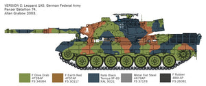 Italeri 6481 LEOPARD 1 A5 1/35 – zdjęcie 6