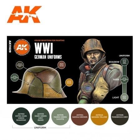 AK Interactive AK11629 UNIFORMES ALLEMANDS DE LA PREMIÈRE GUERRE MONDIALE – Bild 2