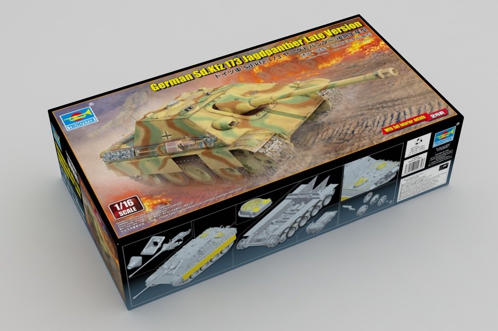 Trumpeter 00935 Allemand Sd.Kfz 173 Jagdpanther Version Tardive 1/16  – image 2