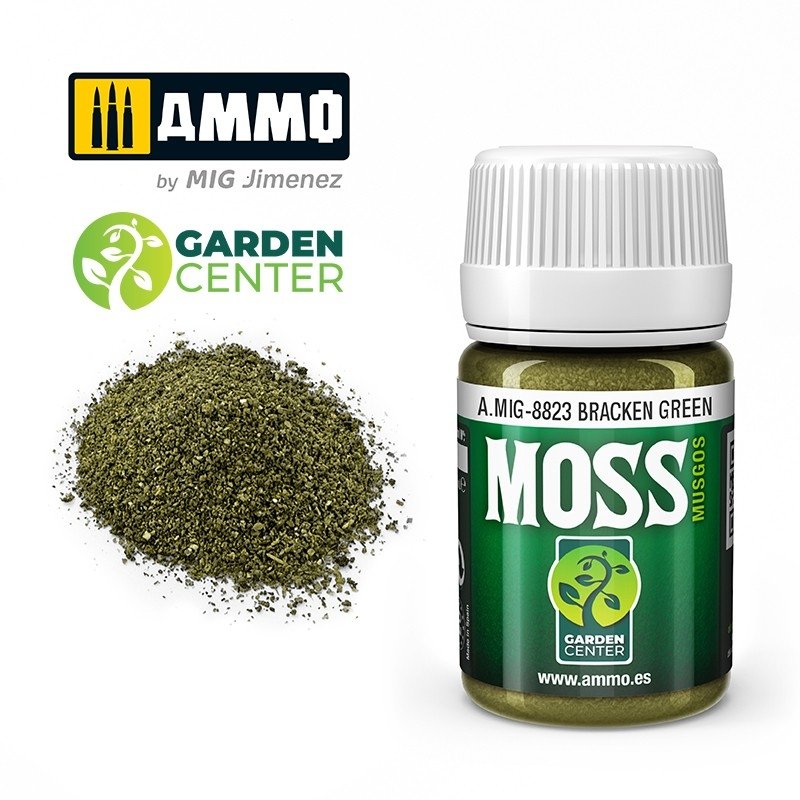Munitions Mig Jimenez 8823 Vert Fougère MOSS 35 ml