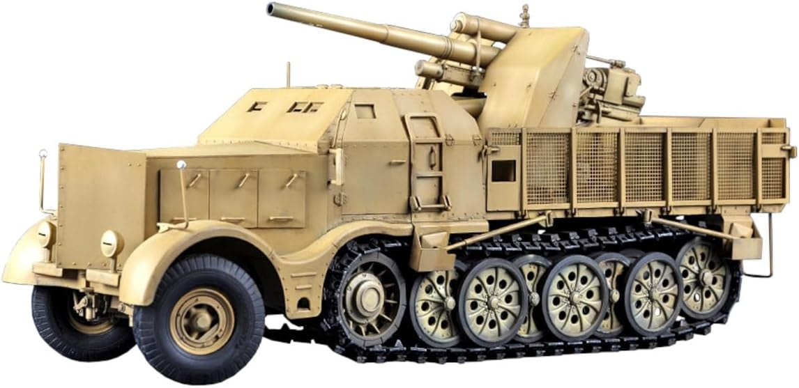 Trumpeter 09577 Schwerer Zugkraftwagen 18 t avec Flak 8,8 cm 1/35 – immagine 2