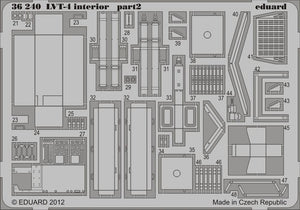 Intérieur Eduard 36240 LVT-4 1/35 AFV Club – image 2