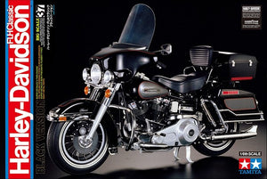 Tamiya 16037 Harley Davidson FLH Classic - Noir (1/6)