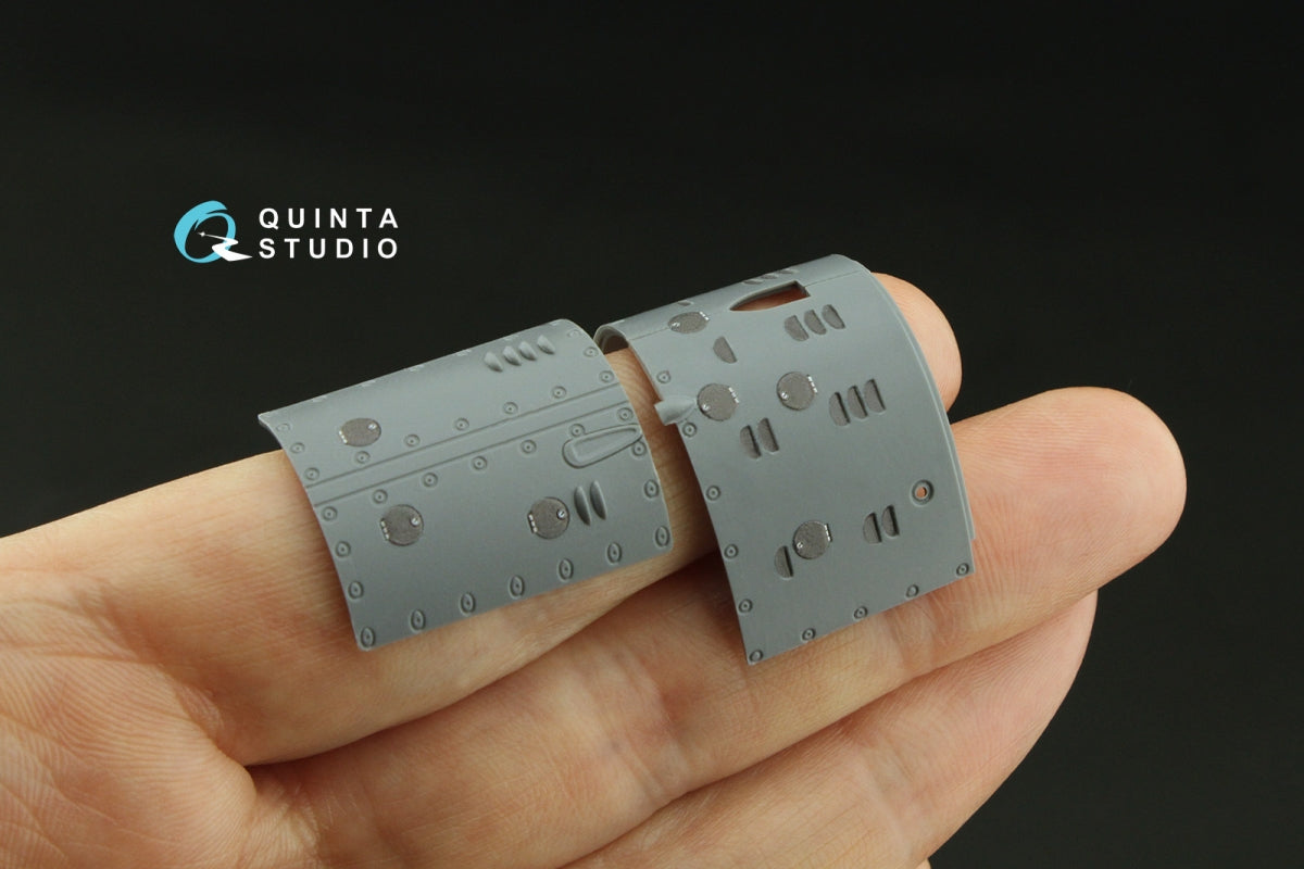 Quinta Studio QP32019 Hatches and Panels for Macchi Mc. 202 Folgore (Italeri) 1/32 – zdjęcie 9