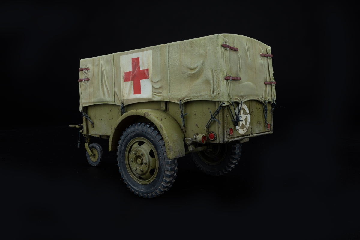MiniArt 35443 G-518 US 1t REMORQUE CARGO AVEC TOILE BEN HUR 1/35 – Bild 10