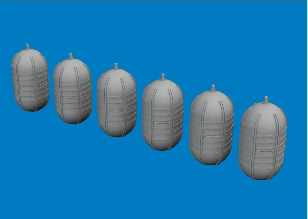Eduard 672397 WWII USAAF oxygen tank G-1 1/72 – zdjęcie 3