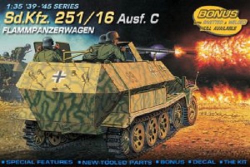 Dragon 6202 Sd.Kfz. 251/16 Ausf. C Flammpanzerwagen 1/35 – zdjęcie 3