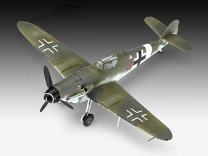 Revell 63710 Coffret de combat Messerschmitt Bf109G-10 et Spitfire Mk.V 1/72 – immagine 3