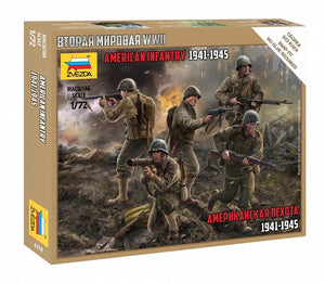 Zvezda 6278 Infanterie américaine 1/72