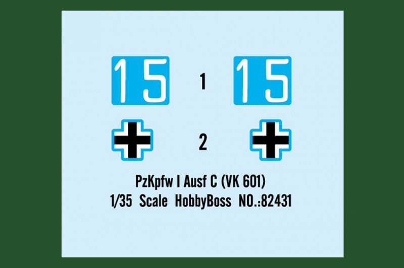 Hobby Boss 82431 PzKpfw I Ausf C (VK 601) 1/35 – Bild 3