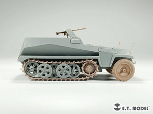 ET Model P35-124 Roues avant affaissées pour maquette Dragon au 1/35 des Sd.kfz.250/Sd.kfz.10 allemands de la Seconde Guerre mondiale  – image 5