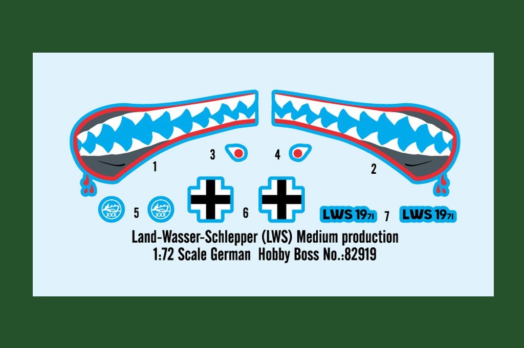 Hobby Boss 82919 Allemand Land-Wasser-Schlepper (LWS) Production moyenne 1/72 – image 2