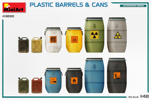 MiniArt 49010 PLASTIC BARRELS &amp;amp; CANS 1/48 – zdjęcie 4