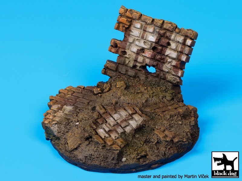 Socle de mur en ruine Black Dog D35035 1/35 – imagen 2