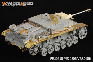 Maquette Voyager PE35395 StuG.III Ausf.F8 allemand de la Seconde Guerre mondiale, version de base (fin de production), pour DRAGON 6644, échelle 1/35 – image 4
