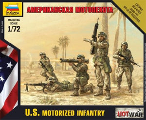 Zvezda 7407 Infanterie motorisée américaine 1/72