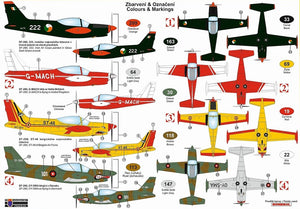 Kovozavody Prostejov KPM0212 SIAI SF-260W/D Utilisateurs européens 1/72 – Bild 2