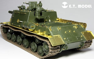 Maquette ET E35-028 JSU-152 soviétique de base de la Seconde Guerre mondiale (pour TAMIYA 35303) (1/35) – Bild 4