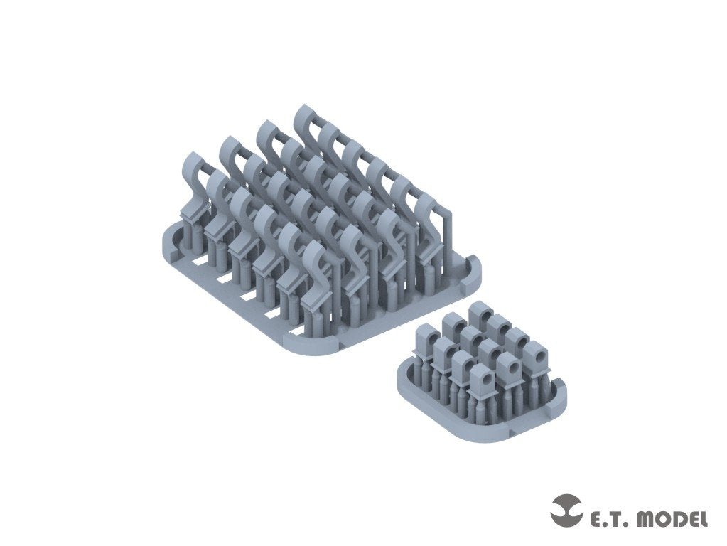 Supports de chenilles de rechange ET Model P35-317 Tiger II pour chenilles de version tardive (impression 3D) 1/35  – Bild 2
