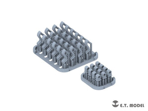 Supports de chenilles de rechange ET Model P35-317 Tiger II pour chenilles de version tardive (impression 3D) 1/35  – Bild 2